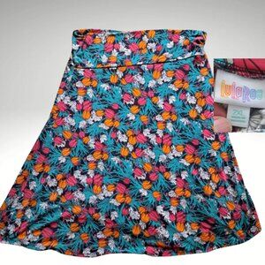 🌺🏵🌸🌼 Lularoe floral skirt, 2x
